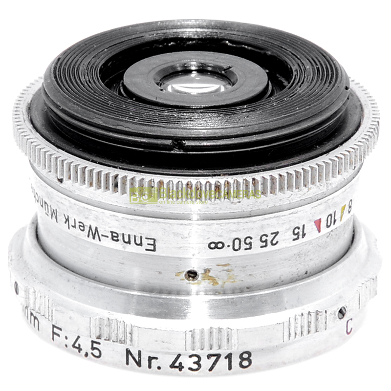 Argus Sandmar Wide Angle 35mm. f4,5 Silver. Obiettivo a vite per M33 Mount