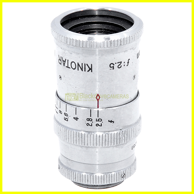 Kinotar C Wide Angle 7mm f/2.5 Lens Cine C Mount. Obiettivo per cineprese.