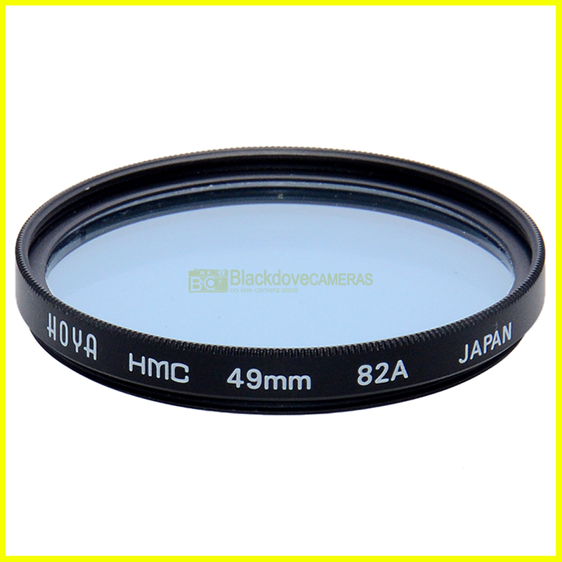 49mm. Filtro colorato Azzurro Hoya 82A innesto a vite M49 Conversion lens filter