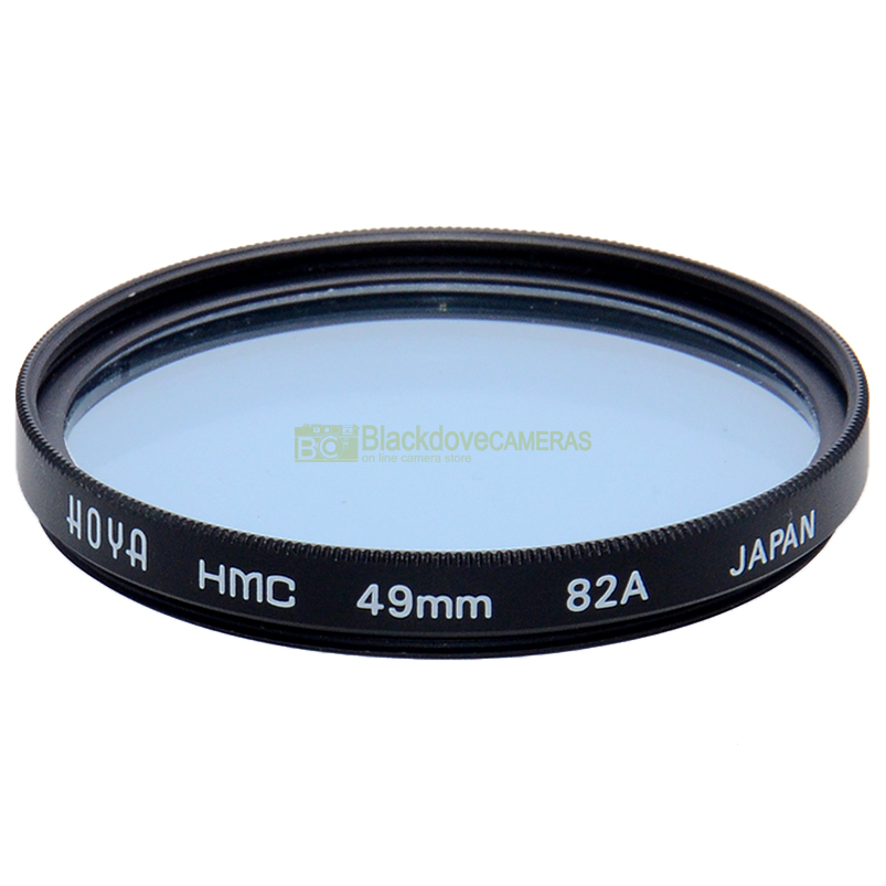 49mm. Filtro colorato Azzurro Hoya 82A innesto a vite M49 Conversion lens filter