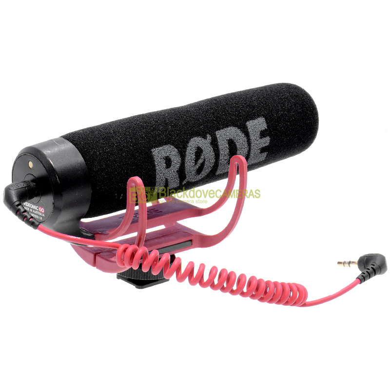 “Rode Videomic Go microfono per fotocamere. Alta qualità Camera microphone. RØDE”