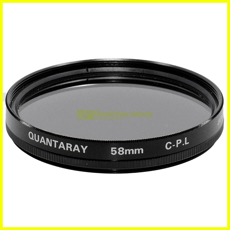 58mm Filtro polarizzatore Photax per obiettivi con vite M58 Polarizing filter