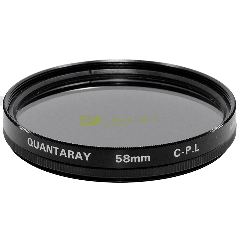 58mm Filtro polarizzatore per obiettivi con vite M58 Polarizing filter