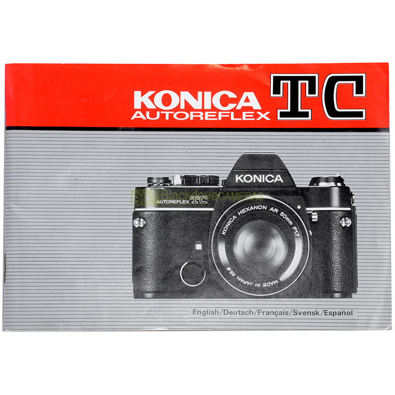 “Konica instructions”