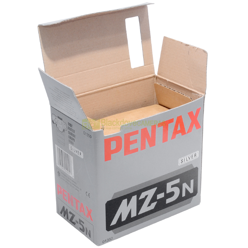 Pentax MZ-5N Silver empty box. Solo scatola con imballo. Box only