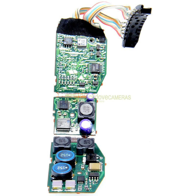 “Circuito Main board con contatti per obiettivo zoom Canon 70/200mm f2,8 L IS USM”