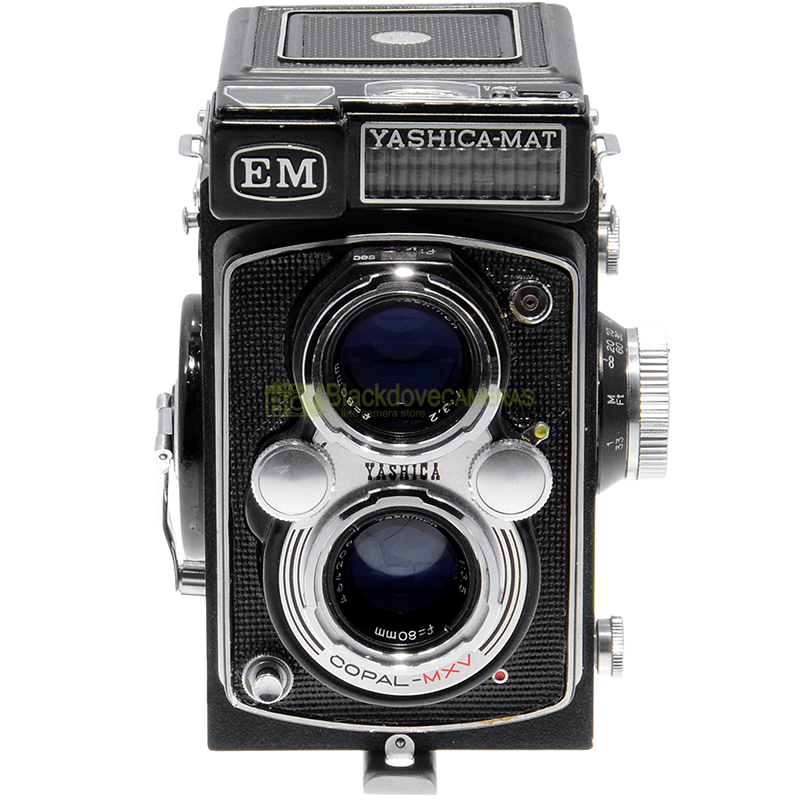 Yashica MAT EM fotocamera biottica con Yashinon 80mm. f3,5 Copal-MXV