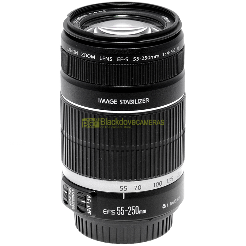 Canon EF-S 55/250mm f4-5,6 IS II Obiettivo AF per fotocamere reflex digitali APS