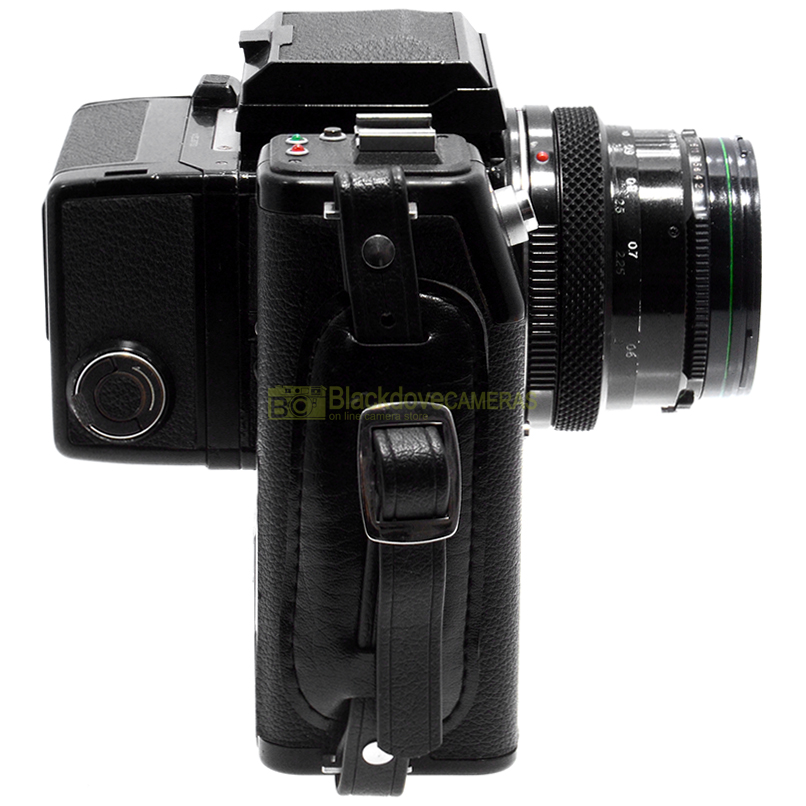 Zenza Bronica ETR 6x4,5 con Zenzanon 75mm. f2,8, magazzino, motore, pozzetto 