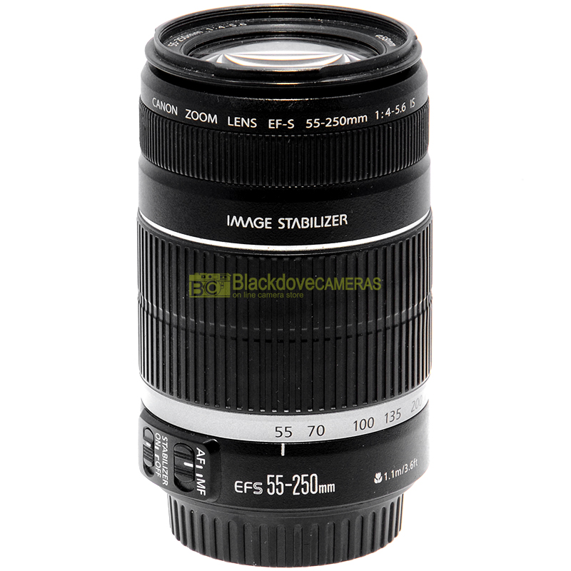 Canon EF-S 55/250mm f4-5,6 IS II Obiettivo AF per fotocamere reflex digitali APS