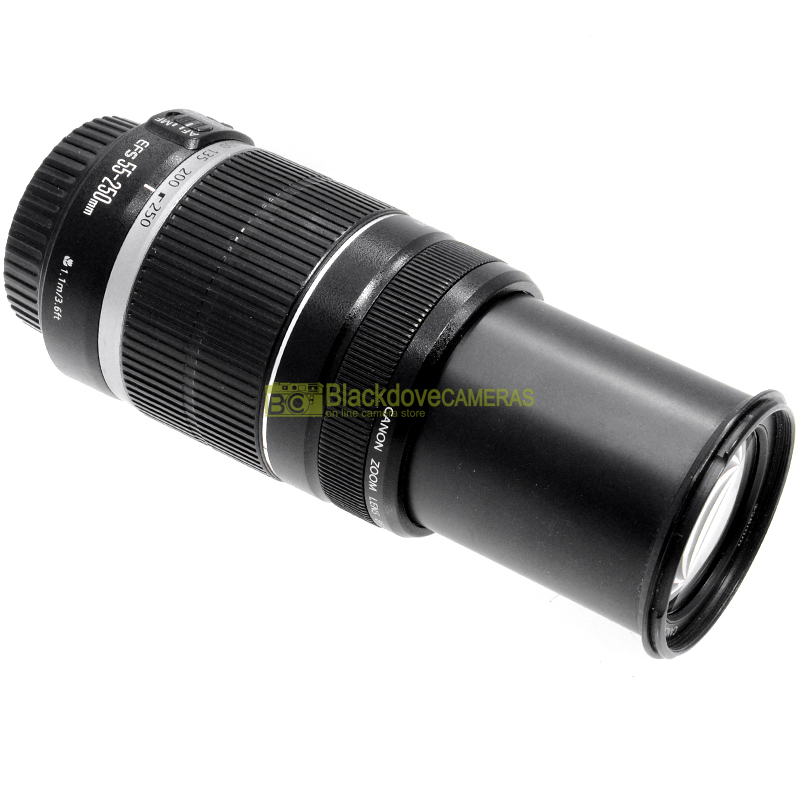 Canon EF-S 55/250mm f4-5,6 IS II Obiettivo AF per fotocamere reflex digitali APS