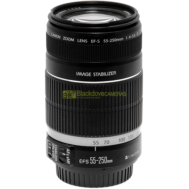 Canon EF-S 55/250mm f4-5,6 IS II Obiettivo AF per fotocamere reflex digitali APS