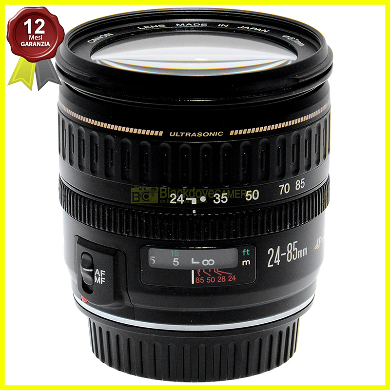 Canon EF 24/85mm f3,5-4,5 USM Black. Obiettivo Full Frame per fotocamere EOS.