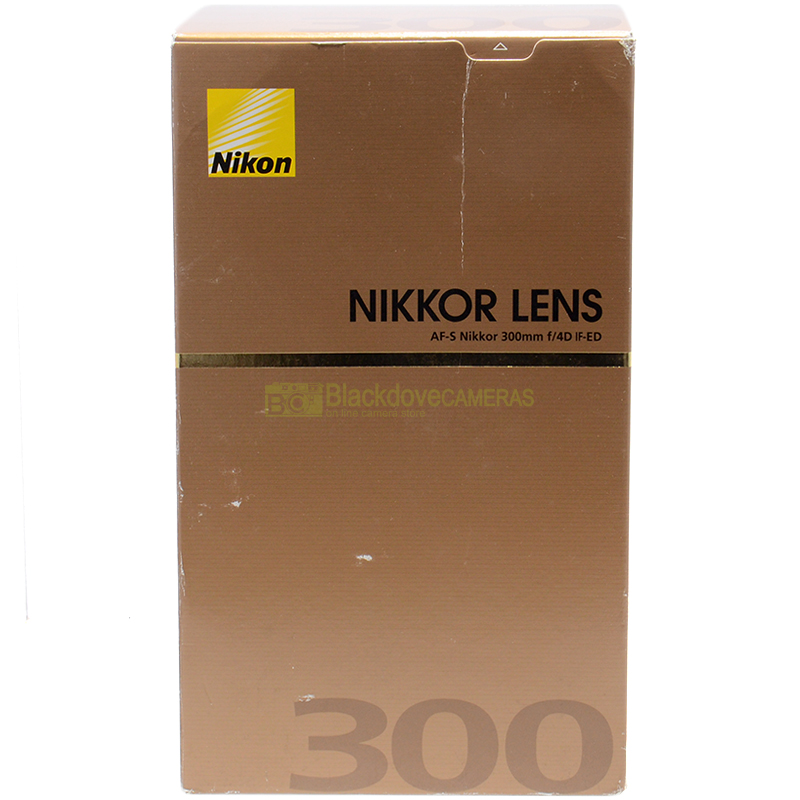 Nikon AF-S Nikkor 300mm f4 D ED Tele Obiettivo full frame per fotocamere FX e DX