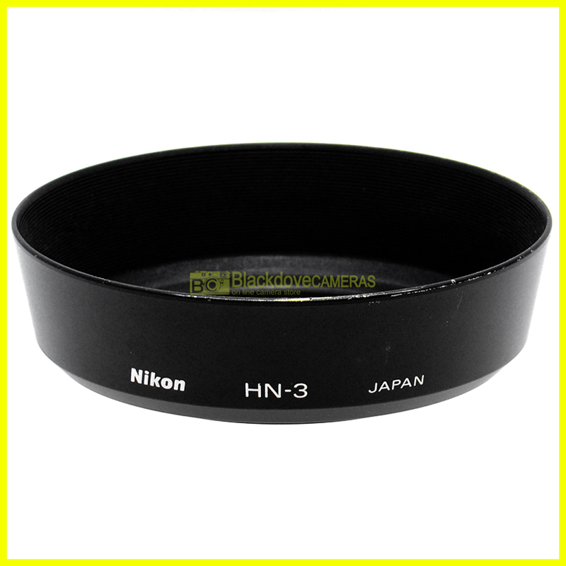 Nikon HN-3 Paraluce originale per obiettivi 35mm e 50mm, con vite 52mm. HN3 hood