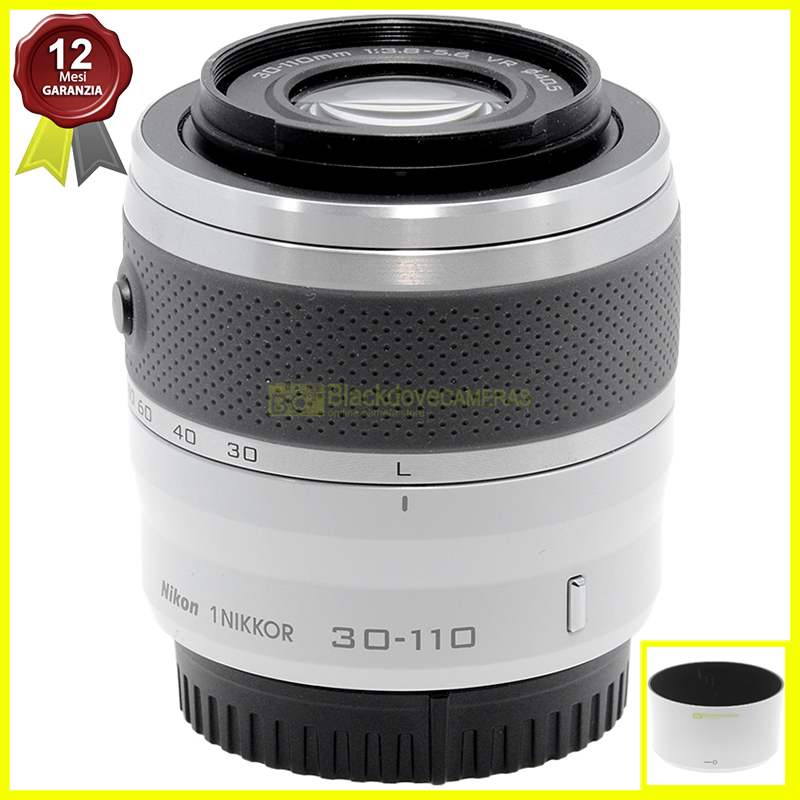 Nikon 1 Zoom Nikkor 30-110mm f3,8-5,6 VR Obiettivo per fotocamere mirrorless