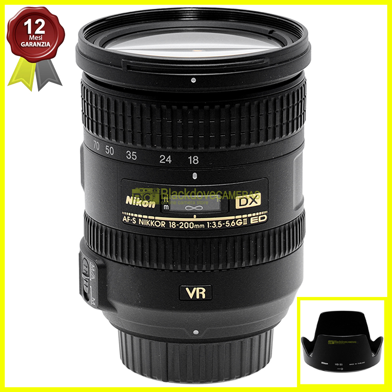 Nikon AF-S Nikkor 18/200mm f3,5-5,6 G ED VR II