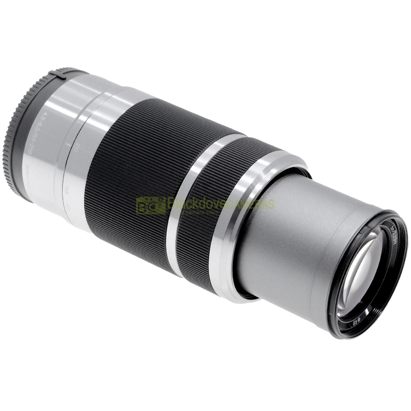 Sony E 55/210mm f4-6,3 OSS Silver obiettivo per fotocamere Sony E-Mount APS-C