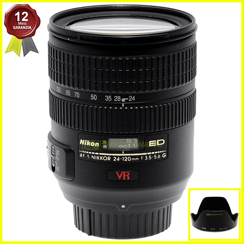 Nikon AF-S Nikkor 24/120mm f4 G ED VR N