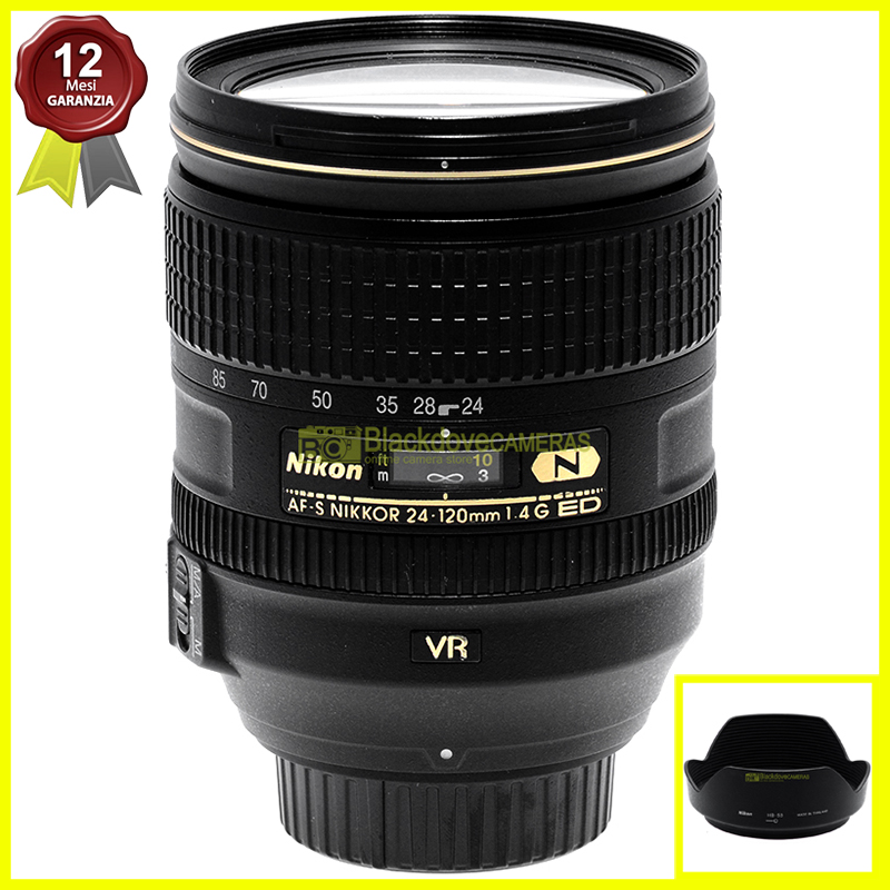 Nikon AF-S Nikkor 24/120mm f4 G ED VR N