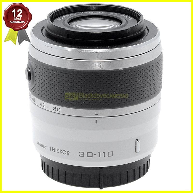 Nikon 1 Zoom Nikkor 30-110mm f3,8-5,6 VR Obiettivo per fotocamere mirrorless