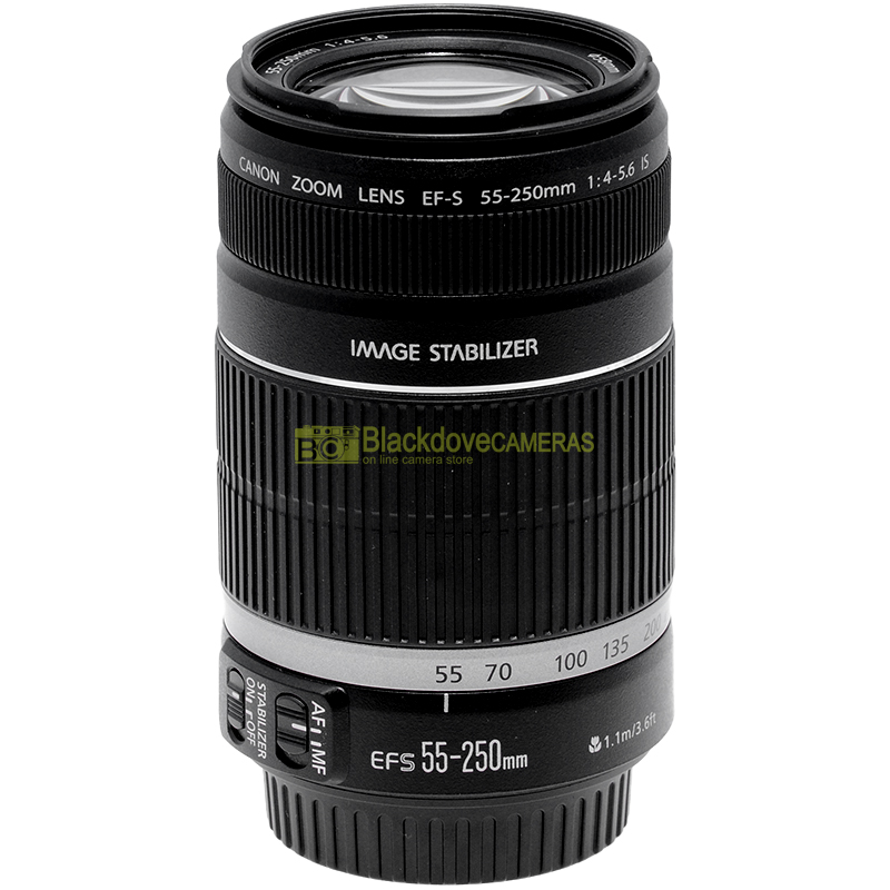 Canon EF-S 55/250mm f4-5,6 IS II Obiettivo AF per fotocamere reflex digitali APS