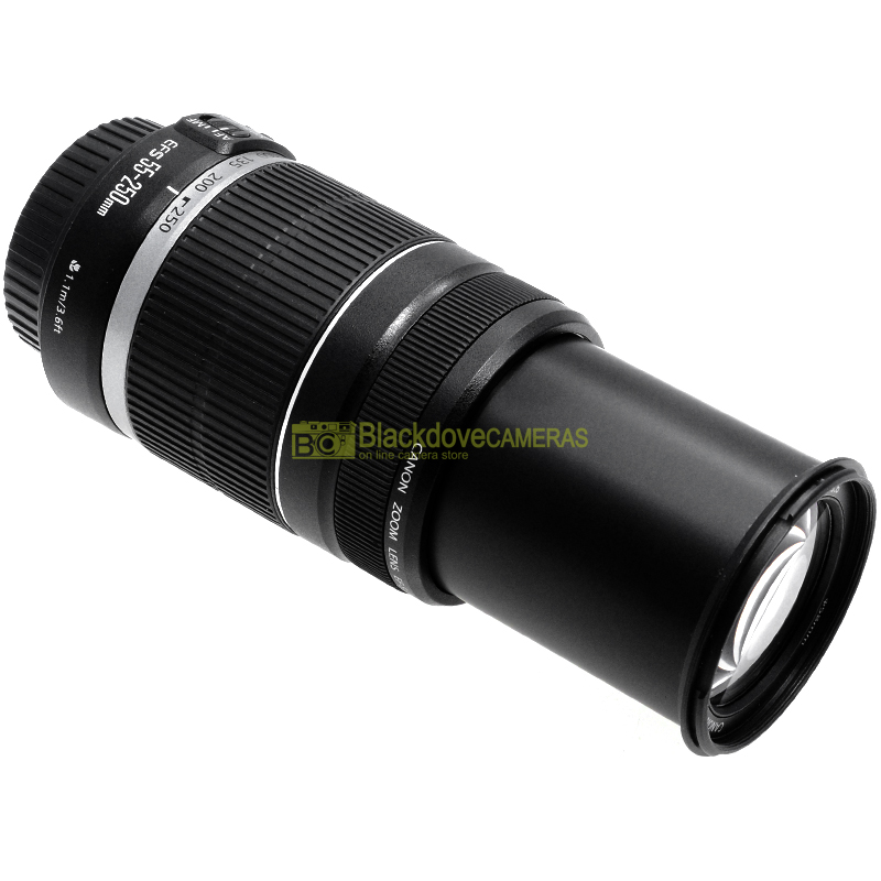 Canon EF-S 55/250mm f4-5,6 IS II Obiettivo AF per fotocamere reflex digitali APS