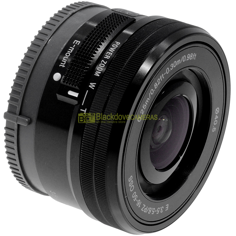 Sony E 18/55mmf3,5-5,6 OSS Silver obiettivo per fotocamere Sony E-Mount e NEX