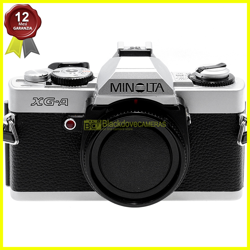 “Minolta X-GA silver fotocamera reflex automatica, otturatore elettronico XGA 