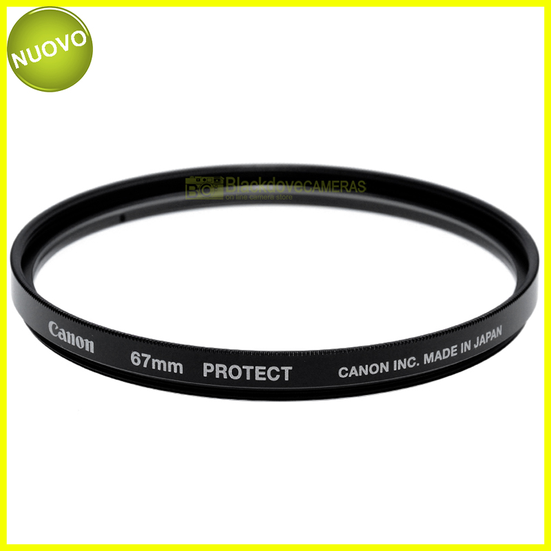 67mm. Filtro Protect originale Canon con vite M67. Protector filter.