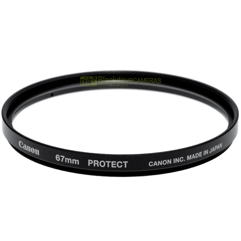 67mm. Filtro Protect originale Canon con vite M67. Protector filter.