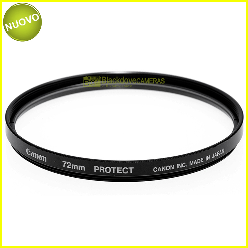 72mm. Filtro Protect originale Canon con vite M72. Protector filter.