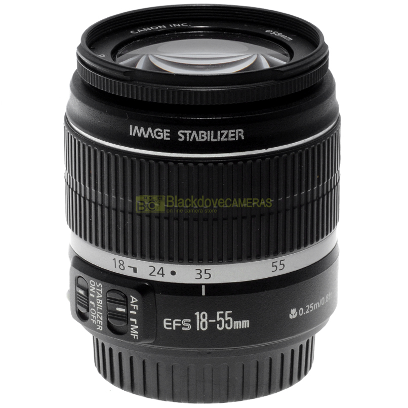 Canon EF-S 18-55mm f3,5-5,6 IS.