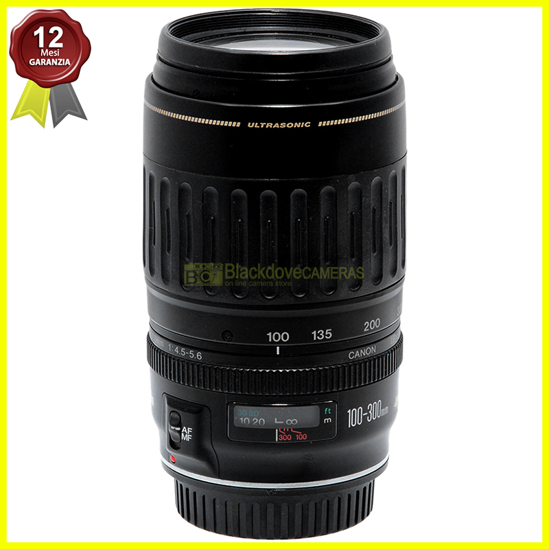 Canon EF 100/300mm f4,5-5,6 USM. Obiettivo Full Frame per fotocamere EOS.