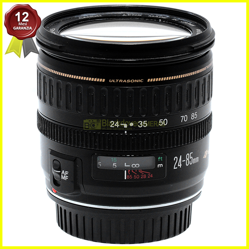 Canon EF 24/85mm f3,5-4,5 USM Black. Obiettivo Full Frame per fotocamere EOS.