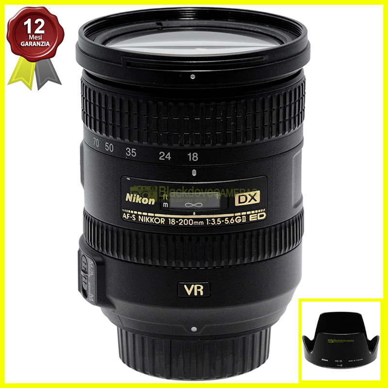 Nikon AF-S Nikkor 18/200mm f3,5-5,6 G ED VR II