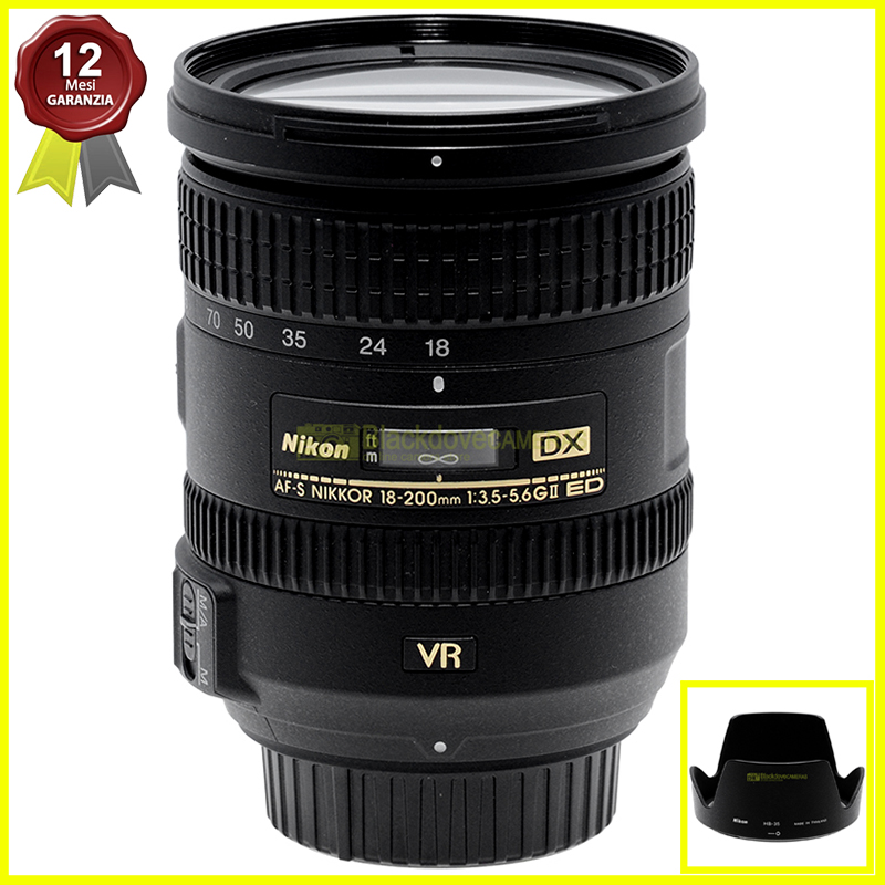 Nikon AF-S Nikkor 18/200mm f3,5-5,6 G ED VR II