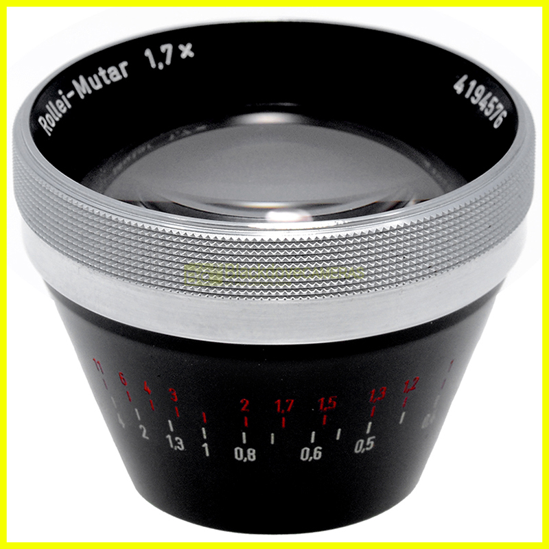 Carl Zeiss Rollei-Mutar 1.7x Tele Converter Lens for Rollei 16. Aggiuntivo.