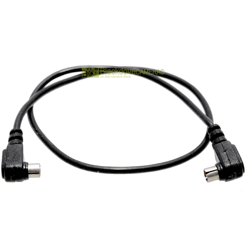 “Cavo sincro flash da 30 cm. Femmina/femmina. Sincro flash cable 30cm.”