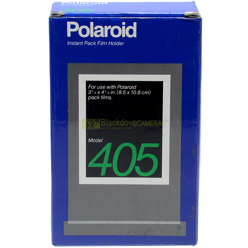 Polaroid Instant Film Holder Model 405 per banchi ottici 4x5