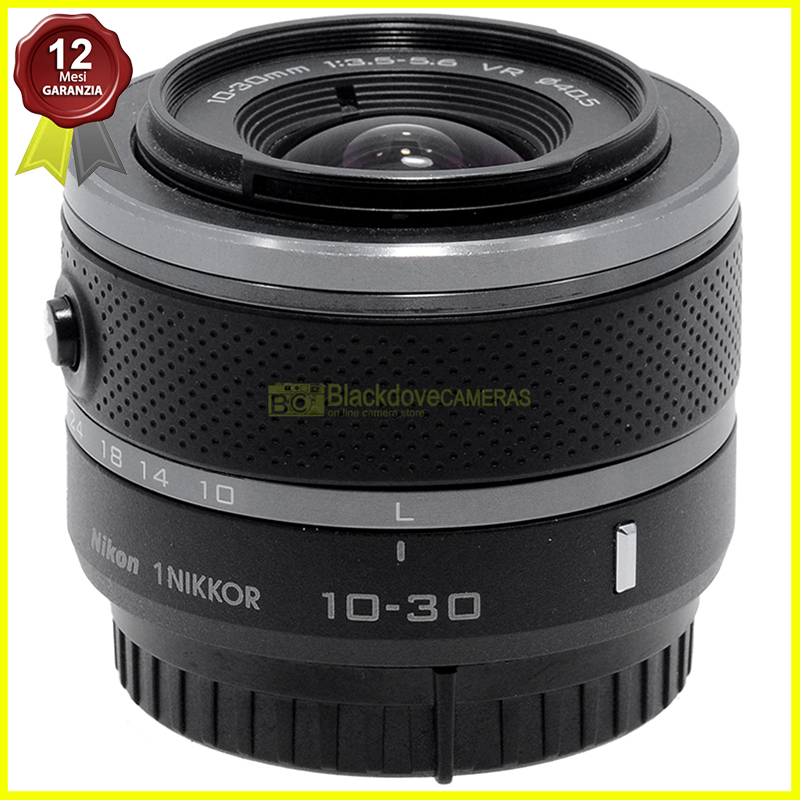 Nikon 1 Zoom Nikkor 10/30mm f3,5-5,6 VR Obiettivo per fotocamere mirrorless